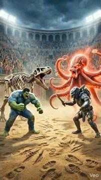 Hulk vs Predator Fight 🐗🔥 | Epic Monster Battle | Full Video#animation #animation #hulk