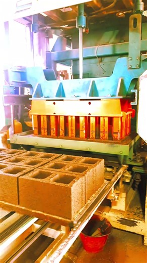 Smart machines smarter production۔ #smartblockline #concreteblocks