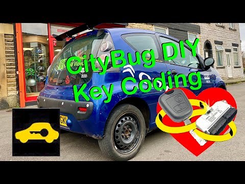CityBug Immobiliser Fault/Reprogramming/Key Coding/ECU Replacement DIY (Citroen C1/Aygo/Peugeot 107)