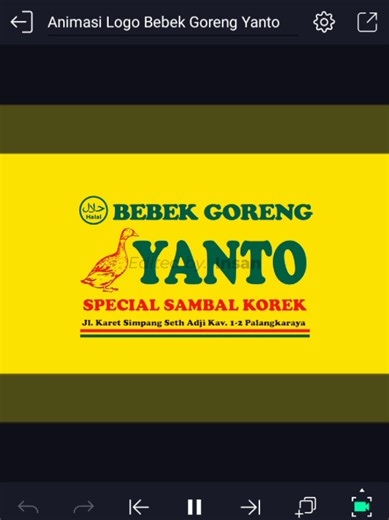 Logo apapun bisa dianimasiin, gaskeun lah pokoknya 🤣 Animasi Logo Bebek Goreng Yanto ✨ 📁 Paket Basic 👤 Project Client THANKS FOR ORDER! 🤩 📢 Tertarik untuk logo nya dianimasikan juga seperti pada video? ⁉️ Atau kebutuhan motion graphic lainnya? 📩 Chat no dibio untuk order ataupun consult terlebih dahulu ✨ #insannmotion #logoanimation #motiongraphic #alightmotion #aftereffect