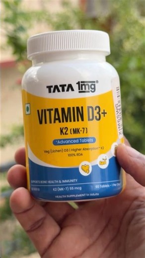 Tata 1Mg Vitamin D3 + K2 Review ✅| after 60 Days