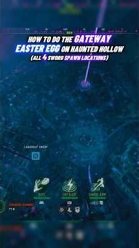 How To Do The Gateway Easter Egg on Haunted Hollow 👻 Warzone