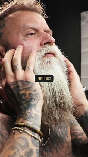 🔥 Straightening my beard is only half the job.
