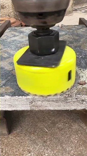 Satisfying Demonstration of Heavy Duty Hole Saw in Action