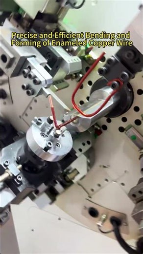 Enameled Copper Wire Bending Machine by BELAN#bendingmachine #3dbendingmachine #factory #machine#cnc