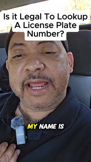 Is it Legal to Lookup a License Plate Number? https://lancethepi.com/start/ #licenseplatelookup #privateinvestigator | Lance The PI