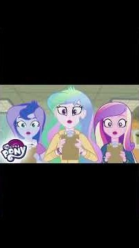 Huckleberry hound impresses celestia,Luna and cadence with his singing voice