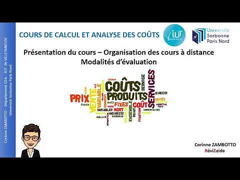 Cours de calcul et analyse des coûts - Comptabilité de gestion - Présentation du cours
