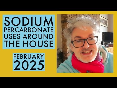 How I use Natural Oxygen Bleach, Sodium Percarbonate, at home - Household Tip February 2025
