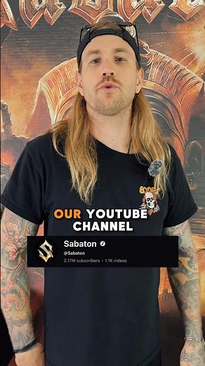 He’s right - it IS awesome! 🤘 Watch the “I, Emperor” lyric video on our YouTube channel. 🔥