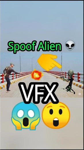 Spoof😈Alien👽 VFX Magic #saalifshah #unfrezzmyaccount #movie #trending #vfx