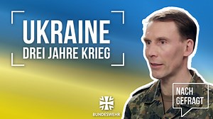 Auf den Tag genau drei Jahre nun hält der russische Angriffskrieg gegen die Ukraine an. Wie hat sich die militärische Lage seitdem und bis heute entwickelt? Wie ist die Stimmung bei den Menschen in der Ukraine? Und nicht zuletzt: Wie geht es nach dem Regierungswechsel in den USA mit der internationalen Unterstützung der Ukraine weiter, was braucht Kiew - und was kann Deutschland leisten? Darüber sprechen wir bei „Nachgefragt“ mit Generalmajor Dr. Christian Freuding, dem Leiter des Planungs- und 