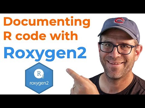 Using Roxygen2 to document functions in an R package (CC293)