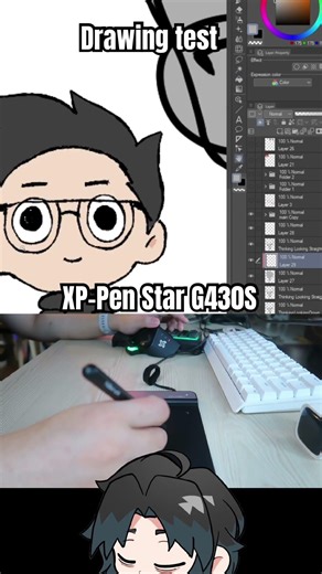 Such a smol tablet with great potential #art #digitalart #animationshorts