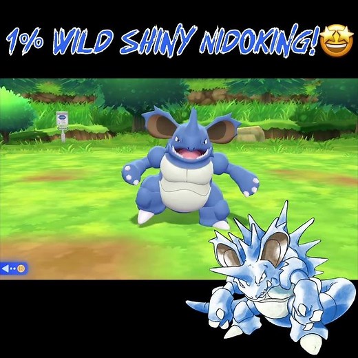 Rare 1% Wild Shiny Nidoking Encounter! + Epic Master Ball Capture