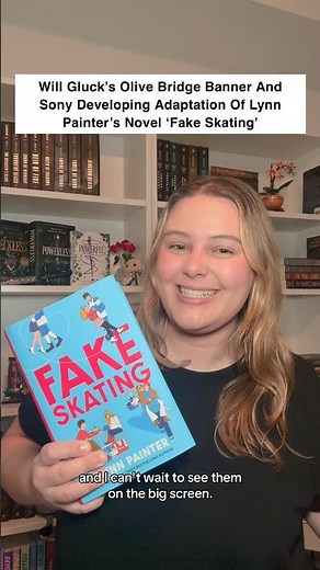 Fake Skating Movie Announcement ❄️⛸️ #fakeskating #lynnpainter #booktube #bookrecs #books #bookish