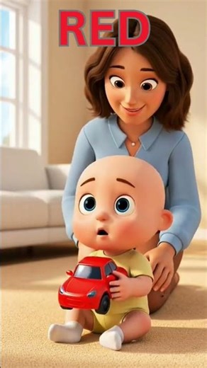 RED Color Name Practice For Kids | Learn RED Colour Name | 🔴 RED Color