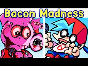 Friday Night Funkin': VS Peppa Pig Horror [Bacon Madness Night] FNF Mod/Demo