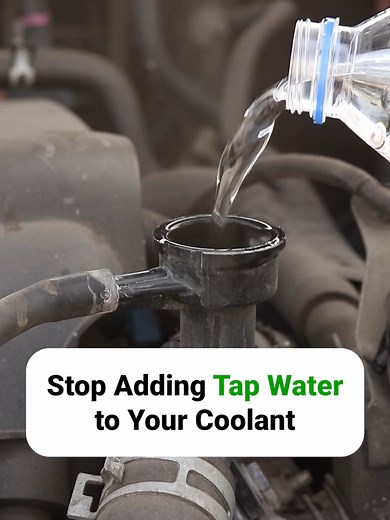 Why You Shouldn't Use Tap Water in Your Car's Coolant