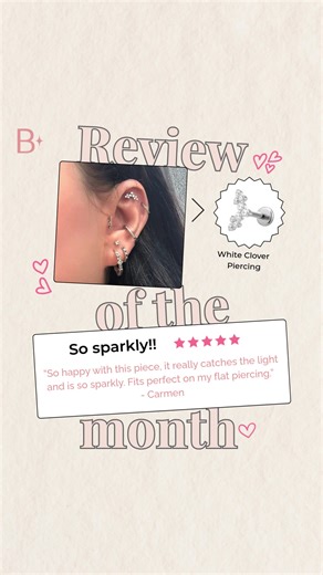 Congratulations to Sofia🥳 We're excited to announce you as the Review of the Month Winner🏆 Please check your With Bling account for £100 worth Loyalty Points! Big thanks to all our customers for supporting With Bling!✨ We love hearing your feedback and seeing the Bling in action!💎