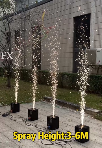 Who’s ready to light up the stage? 🙋‍♀️ 900W sparkler machine for jaw-dropping effects DM for details! #spark #sparkle #coldsparks #sparkl #sfx