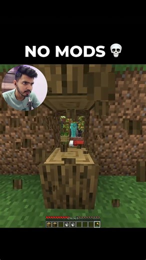 No Mods🔥 #minecraftshorts
