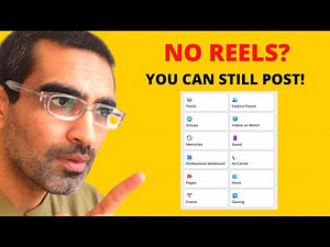 Facebook reels not showing? How to STILL post reels on your page!
