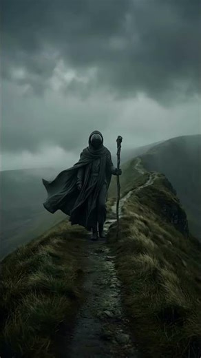 The Last Pilgrimage | Dark Fantasy AI Short #shorts #midjourney #aiart
