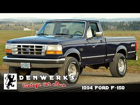 1994 Ford F150 4x4 Short Bed OBS Ford Truck Ford Trucks Denwerks