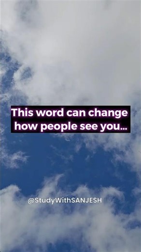 Word of the Day: CONSISTENT | Build Strong English Skills | Study With Sanjesh