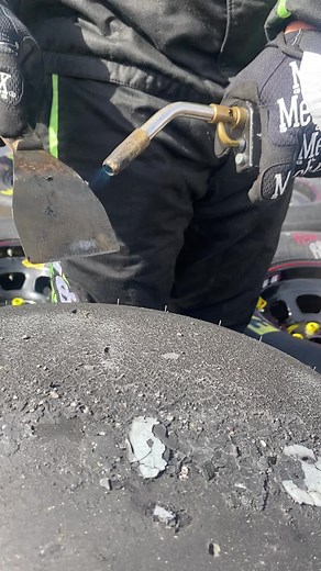 Fire burning 🔥 #nascar #pitstop #racing