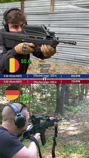 F2000 vs G36 (Cost Per Shot Comparison | AR)