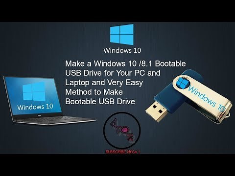 How To Make Windows 10/8.1 Bootable USB Drive | Rufus 3.5 | UPDATED 2019