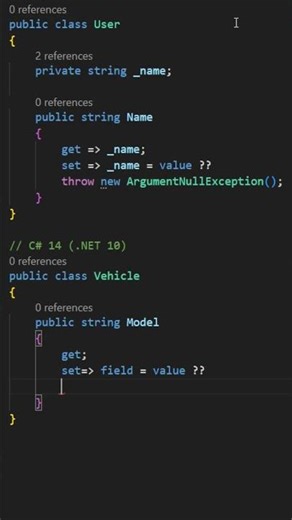 C# 14 New Feature You Should Know #coding #csharp #learning #shorts