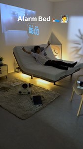 ⚡🛏️ Need a bed that wakes you up, literally? Check out the electric adjustable bed frame in Link in Bio & Story Highlights! No need for your alarm clock anymore - this bed will do the job for you (literally)! ➡️ Tap Link in Bio Search 'electric Adjustable Bed' Time to let technology handle our wake-up call! 😂💤 #ElectricAdjustableBed #technology #Sleep #Innovation #electricbed #smartfurniture #smartbed | Smart Finds