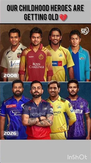 Our childhood heroes are getting old 😭💔 #ipl