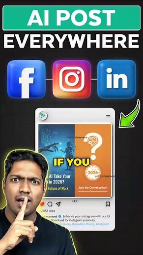 AI Social Media automated posting tool