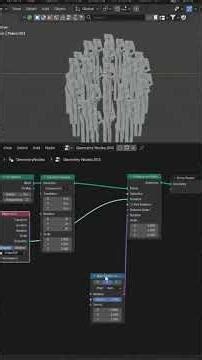 Lets make super cool mograph using grometery nodes #blender