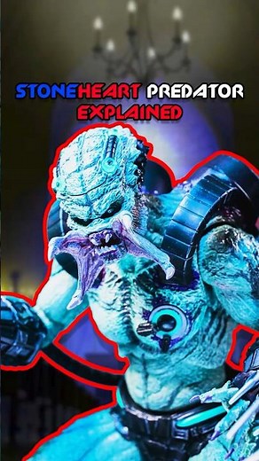 "STONE HEART" PREDATOR EXPLAINED! (AvP Lore) 🔥| #avp #xenomorph
