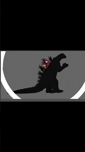 gojo vs godzilla stick nodes animation #animation #stickman #anime