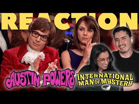 AUSTIN POWERS | we tried to catch every James Bond joke! | First Time Watching | Couple's Reaction