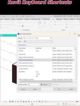 Revit Keyboard Shortcuts Explained | Create Your Own Shortcuts 🚀 #shorts #ytshorts #Revit