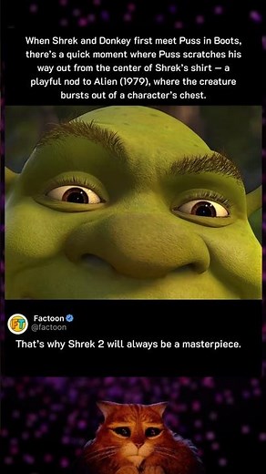 Shrek 2 Hiding an Alien vs. Predator Easter Egg 😱