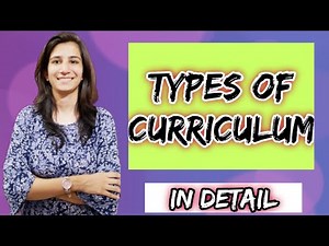 Types of Curriculum | Curriculum Studies | B.Ed./M.Ed./UGC NET Education | Inculcate Learning |