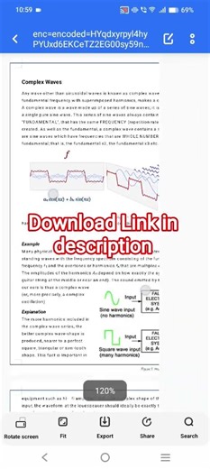Free PPT 📊 Complex Waves | Physics Waves Slides Download #shorts
