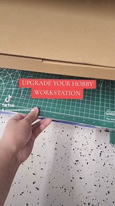 Time to give your desk a makeover! This vallejo paint stand and display can even fit paint/cutting mats #hobby #workstation #desksetup #hobbystore #hobbyshop #painting #miniature #minipainting #warhammer #sunwardhobbies | Sunward Rockets