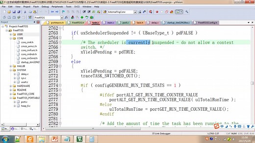 STM32 FreeRTOS 源码详解与应用开发