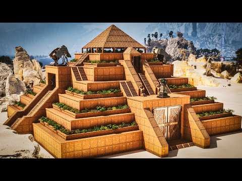 Ultimate Pyramid Base | Build Tutorial | ARK: Survival Ascended