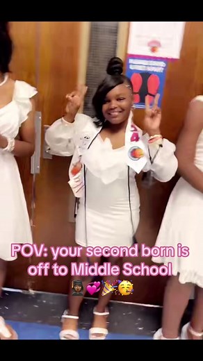 Congratulations Miss J’layia P on Middle School Promotion!