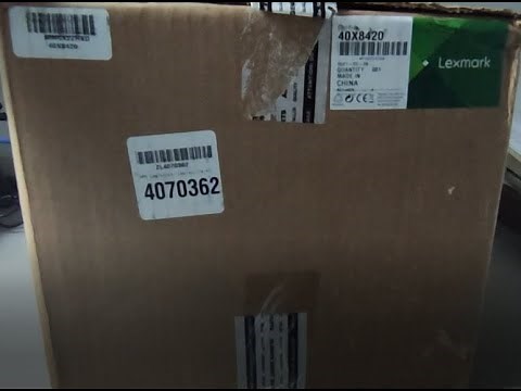 Lexmark MX711 maintenance kit replacement